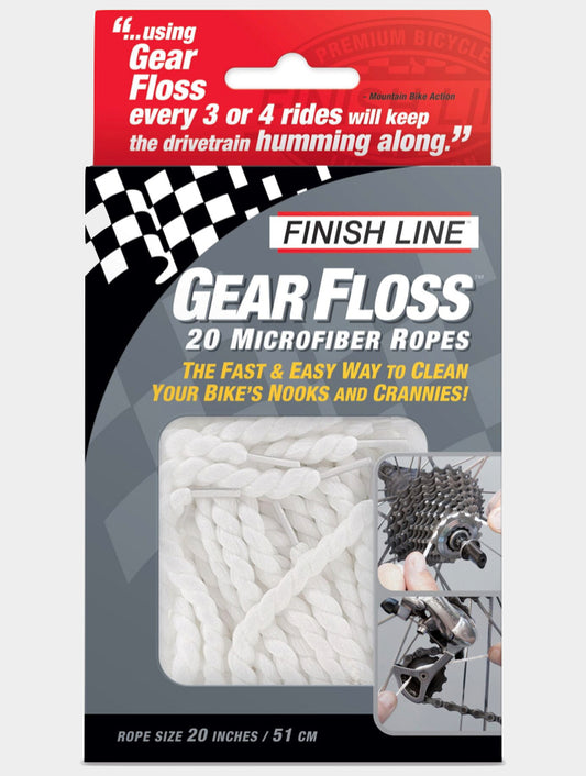 Finish Line Gear Floss Microfibre Rope Pack - 20 Ropes