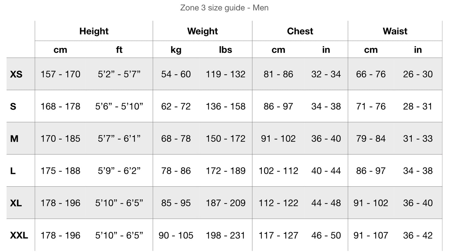 Zone3 Men’s Performance Culture Tri Top